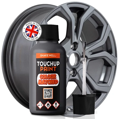 Botella de pintura de retoque gris RADO para rueda de aleación Ford Fiesta ST 30 ML ST-2 ST-3