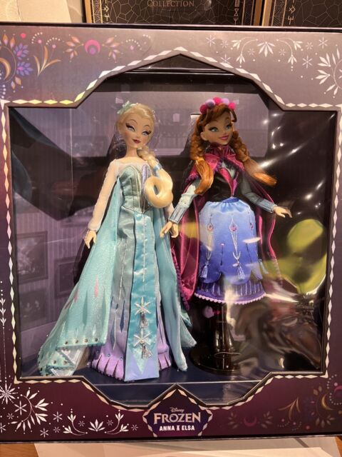  Disney Store - Juego de muñecas oficiales de Frozen 2, juego de  regalo clásico con Elsa y Anna, personajes totalmente posables para  fanáticos de Frozen 2, adecuado para mayores de 3