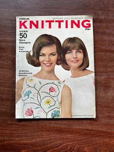 Vogue Knitting Spring and Summer 1964; Over 50 New Designs Magazine; Good - Picture 1 of 11