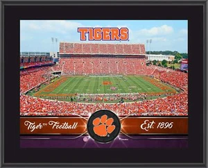 Clemson Tigers 10" x 13" Sublimated Team Stadium Plaque - Fanatics - Picture 1 of 1