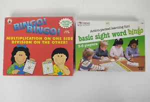 Trends Learning Bingo Alphabet Basic Sight Word Multiplication Division 6+ - Picture 1 of 5