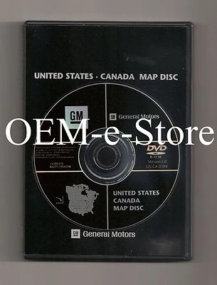 2004 2005 2006 2007 Hummer H2 Buick Rendezvous Chevy Uplander Navigation DVD Map - Image 1 of 3