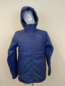 The North Face TNF Men's Circaloft Hooded Full Zip Jacket Navy Blue Sz S VGUC - Picture 1 of 11