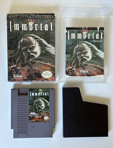 The Immortal (Nintendo NES, 1990) Complete CIB w/ Protective Case - Picture 1 of 7