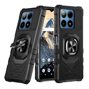 Boost Summit 5G Case with Screen Protector Hybrid Phone Cover Magnet Ring Stand - Picture 1 of 21