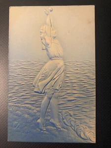 Early 1900's GIRL Postcard - Bild 1 von 2