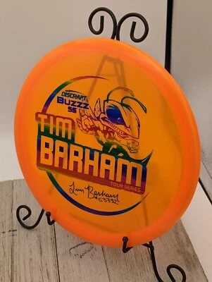 New Discraft BARHAM 2021 Tour Series METALLIC Z BUZZZ SS Golf Disc 177+ Grams - Image 1 of 4