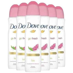 Dove Pomegranate & Lemon Verbena Anti Perspirant Deodorant Spray 250 Ml 6 PACK - Picture 1 of 6