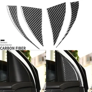 Real Carbon Fiber Interior Side A-pillar Panel Cover For Hyundai Kona N 2018-23 - Picture 1 of 24