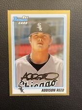 2010 Bowman Draft Prospects ADDISON REED RC / Gold Variation  #BDPP14 White Sox