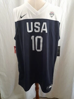 New Kyrie Irving Team USA Basketball Nike Blue Jersey Size Youth XL - image 1 of 4