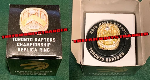 TORONTO RAPTORS "CHAMPIONSHIP" REPLICA RING Home Opening Night OFFICIAL GIVEAWAY Cover