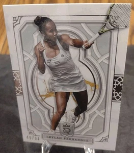 2024 Topps Royalty Collection 78 Leylah Fernandez Base Women's Canada WTA Tennis - Picture 1 of 4