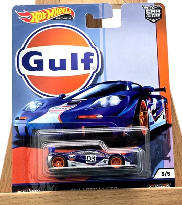 Hot Wheels Premium Car Culture 2019 Gulf Oil McLaren F1 GTR - Image 1 of 4