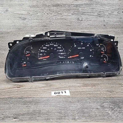 Cuadro de instrumentos velocímetro de gasolina Ford F250 F350 SD 2004 4C34-10849-FC Foto 1 de 4
