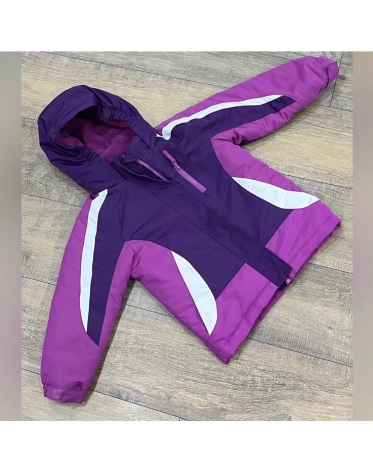 Chaqueta Wonderkids púrpura y blanca para niños niñas nueva sin etiquetas talla 5T Foto 1 de 4