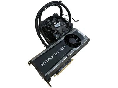 Tarjeta de gráficos EVGA NVIDIA GeForce GTX 1080 Ti híbrida 11 GB 11G-P4-6598-KR  Foto 1 de 4