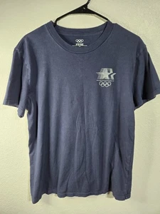 Heritage Olympics T-Shirt Mens Size Small Blue Los Angles 1984 Olympiad Tee - Picture 1 of 12