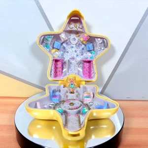 Vintage Fairy Fashion Show Polly Pocket Yellow Star Rare Playset 1992 Bluebird - Picture 1 of 12