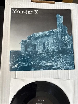 Monster X "Attrition" 7” (Vinyl, Ebullition) - Image 1 of 4