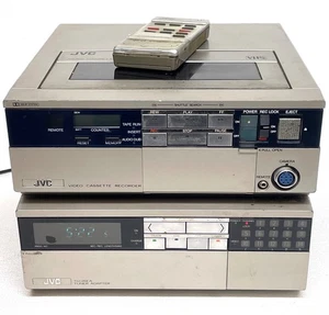 De colección JVC HR-2650EA + TU-26EA VHS VCR + Adaptador Sintonizador + Control Remoto - Con Problemas - Imagen 1 de 12