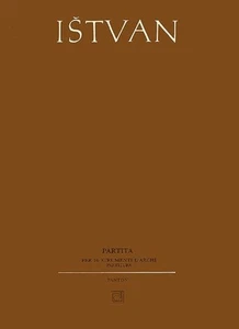 Partita 16 strings study score Istvan, Miloslav - Picture 1 of 1