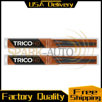 2 件 Front Wiper Blade Trico 适合 1995 - 2008 Kenworth W900 黑色 FA30_SK SPKA — 第 1/3 张图片