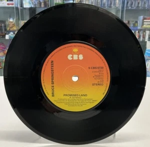 1978 CBS Records Bruce Springsteen Promised Land 7" Single & Sleeve - Bild 1 von 8