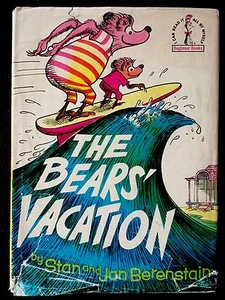 THE BEARS' VACATION ~ Dr Seuss Vintage Hardcover W/ Jacket RARE! - Picture 1 of 7