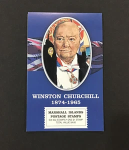Marshall Islands 2000 VF MNHSc#746a BookletSir Winston Churchill (W14) - Picture 1 of 4