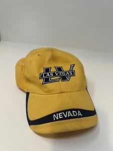 Las Vegas Nevada Baseball Cap Men’s Adjustable Strapback Yellow Cotton - Picture 1 of 4