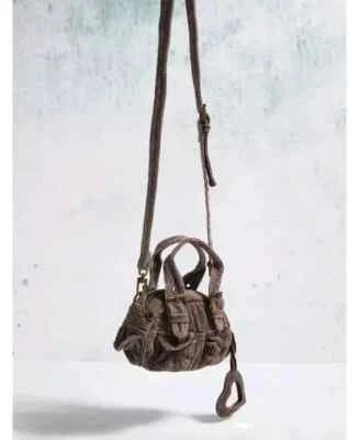 Urban Outfitters BDG Y2K Mini Corduroy Duffle Bag Crossbody Brown 🌟NEW RRP £29