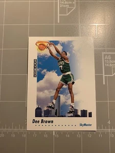1991-92 SkyBox Dee Brown Boston Celtics #577 - Bild 1 von 2