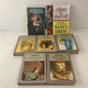 Nancy Drew 7 Book Lot - Foto 1 di 24