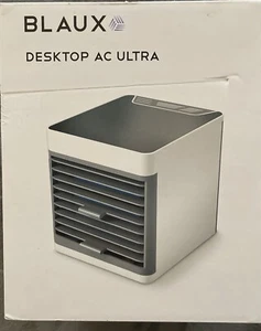 BLAUX Desktop AC-ULTRA - Portable Personal Air Conditioner - 3 Fan Speeds - NEW - Picture 1 of 5