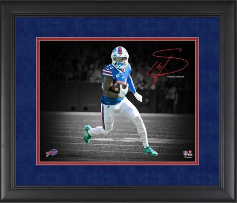 Stefon Diggs Buffalo Bills Framed 11" x 14" Spotlight Photograph Cover