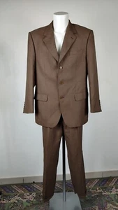 LORO PIANA CARACCIOLO COMPLETO UOMO GIACCA PANTALONE TG. 50 SUITS MAN ITALY - Photo 1 sur 12