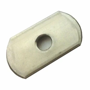M6 single Hole Plate /washer for Channels T316 Stainless Steel 25 mm wide - Picture 1 of 2