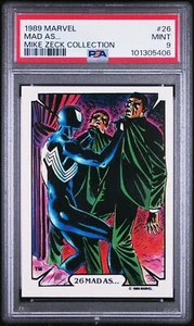 Marvel Mike Zeck Collection #26 Mad As... Spider-Man 1989 PSA 9 como nuevo - Imagen 1 de 2