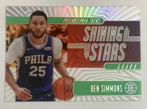 2019-20 Panini Illusions Baloncesto Estrellas Brillantes Ben Simmons Verde Esmeralda #2! - Imagen 1 de 2