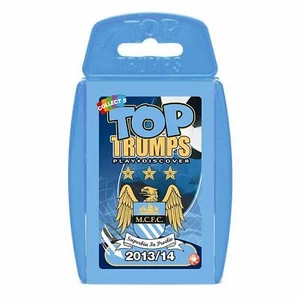Manchester City Top Trumps 2013-2014 Season Card Game - Picture 1 of 1