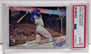 Cody Bellinger 2017 Topps Now RC 1st Career Hit #85 - PSA 10 Gem Mint LA DODGERS - Picture 1 of 2