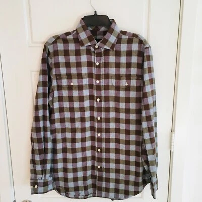 Bobby Jones 1930 Medium Brushed Cotton Plaid Button Up Long Sleeve Shirt NWT - Image 1 of 4