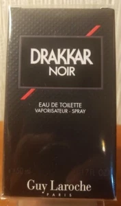 Drakkar Noir Guy Laroche Paris Eau De Toilette Vaporisateur Spray 1.7 Oz Cologne - Picture 1 of 4