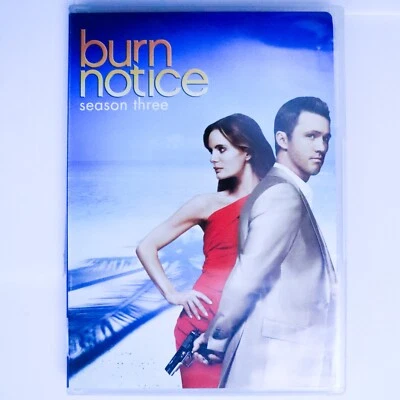 Burn Notice: Series 3 (DVD 2010) Bruce Campbell - Crime Drama Action TV Season 3 - Image 1 of 4