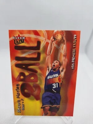 2000-01 Fleer Ultra 2 Ball NBA Premier Shawn Marion - Image 1 of 2