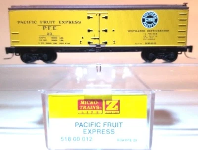 Z MTL 518 00 012 40' Reefer Pacific Fruit Express SP/UP NIB - Image 1 of 4