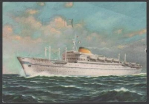 cartolina LLOYD TRIESTINO EXPRESS SERVICE ITALIA AUSTRALIA SOUTH AFRICA PAKISTAN - Imagen 1 de 1