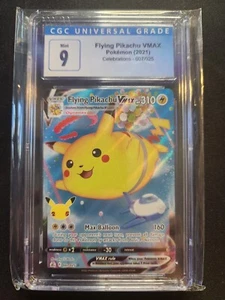 Flying Pikachu VMAX 007/025 Celebraciones Holo CGC 9 - Imagen 1 de 2