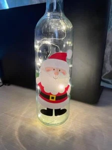 Christmas Decal for bottles Santa Rodolph robin snowman penguin gingerbread man - Picture 1 of 18
